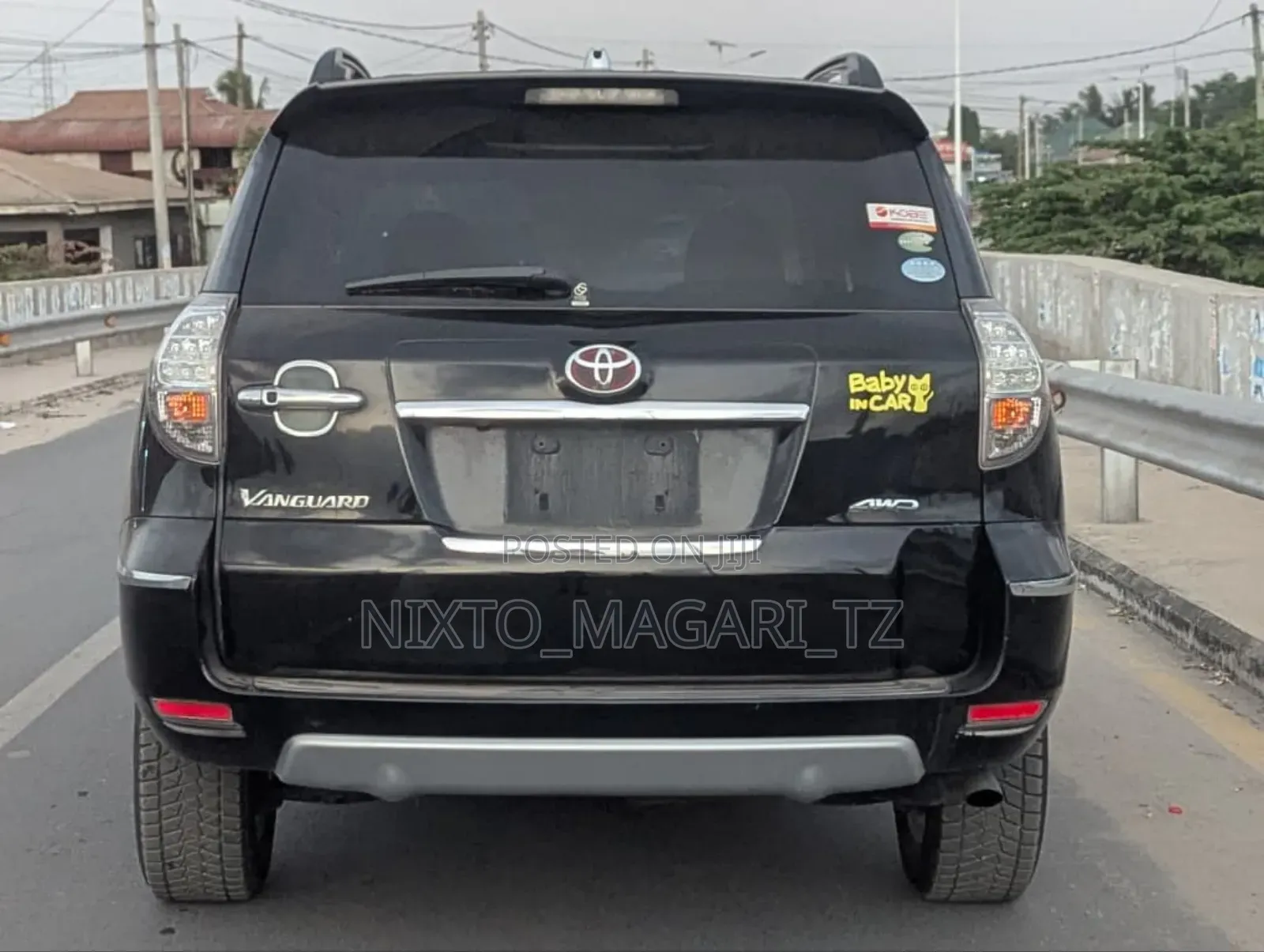 Toyota Vanguard 2008 Black