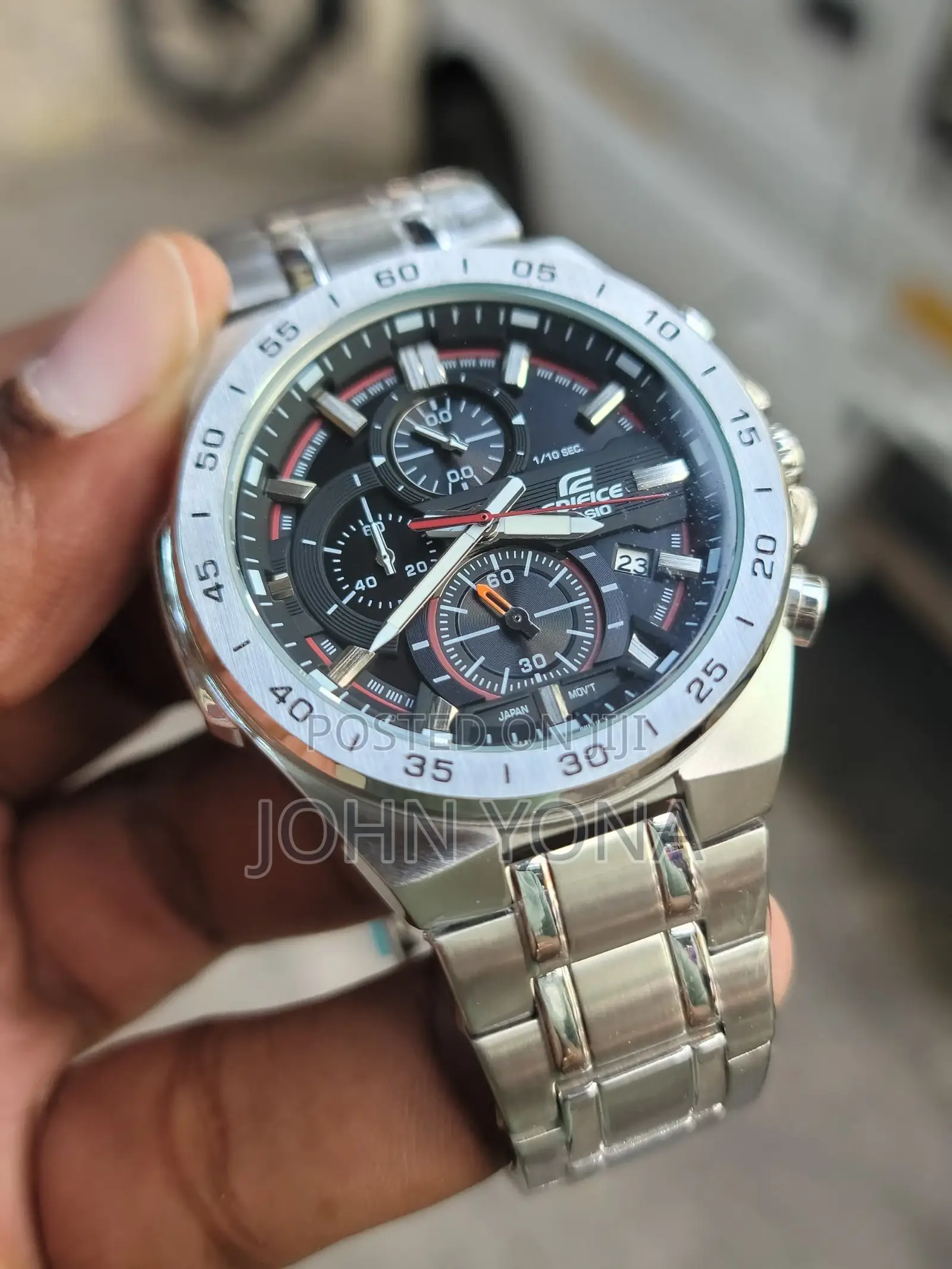Casio Edifice Analog Octagonal Watch, Possibly the Eqw-A2100 Model