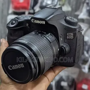 Canon 60d With Lens 18-55mm