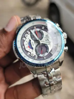 Casio Edifice Ef-558d-2av Chronograph Watch.