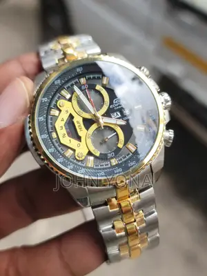 Casio Edifice Ef-558sg-1avudf Men's Chronograph Watch With a Two-Tone