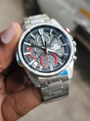 Casio Edifice Eqb-1200d-1a Men's Watch Featuring a Black Dial