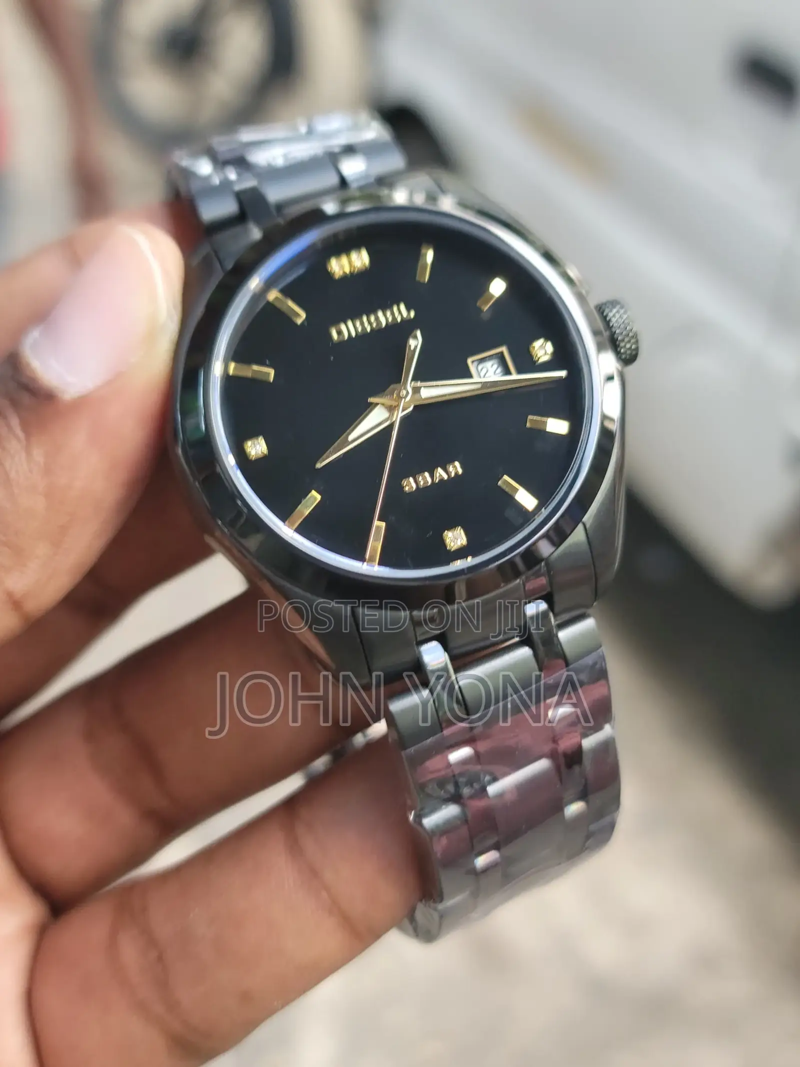 Diesel Arges Black Tone Quartz Watch.