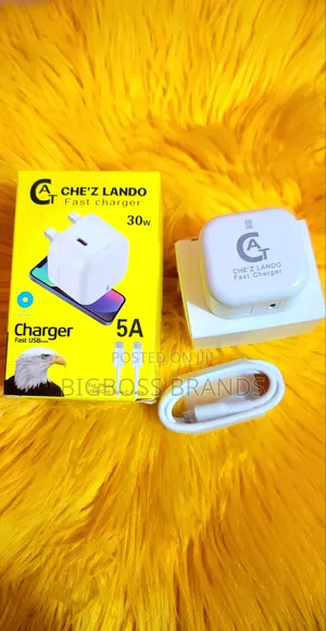 Che'z Lando Fast Charger 30w 
5a
Type C to Type C Cable