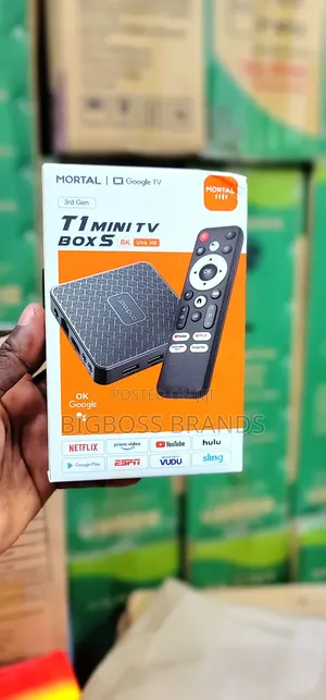 T1 Mini Tv Boxs Hd
Android Tv 2gb + 16gb