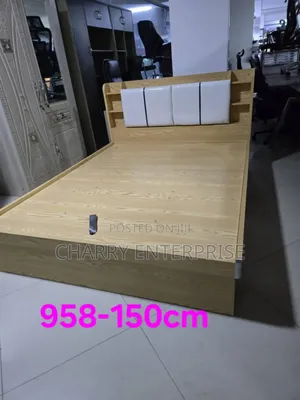 Kitanda Kizuri 5/6 
Modern Wooden Storage Bed Frame 5ft for 6ft