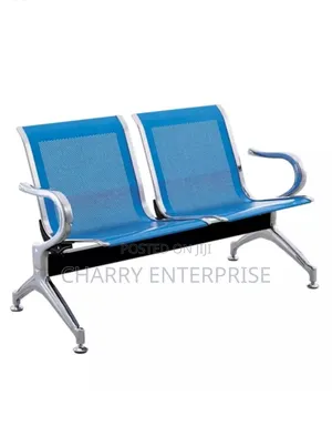 Comfortable and Durable Reception 2 Seater Waiting Bench Chair