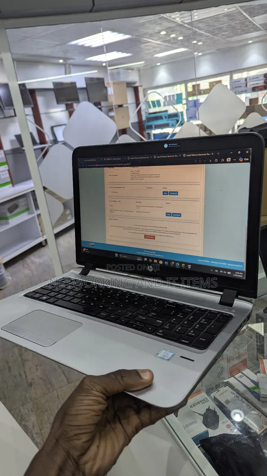 Laptop HP ProBook 450 G3 12GB Intel Core i5 SSD 1T