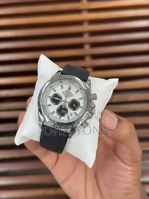 Rolex Cosmograph Daytona Watch Chronograph With White Dial