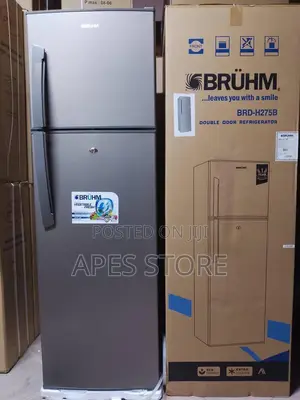 Bruhm Double Door Refrigerator 245litres