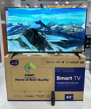 Mr Uk 43 Inch Smart Frameless Full Hd Tv With Bluetooth