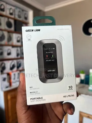 Green Lion Portable Mifi Router - Connect Up to 10 Devices