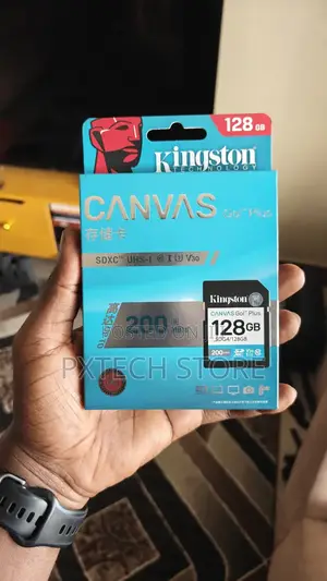 Kingston Canvas Go! Plus 128gb Sdxc Uhs-i Memory Card.