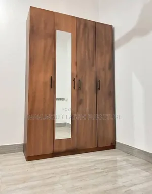 4 Doors Wardrobe Brown Rangi