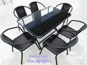 Dinning Table and Chairs: Table