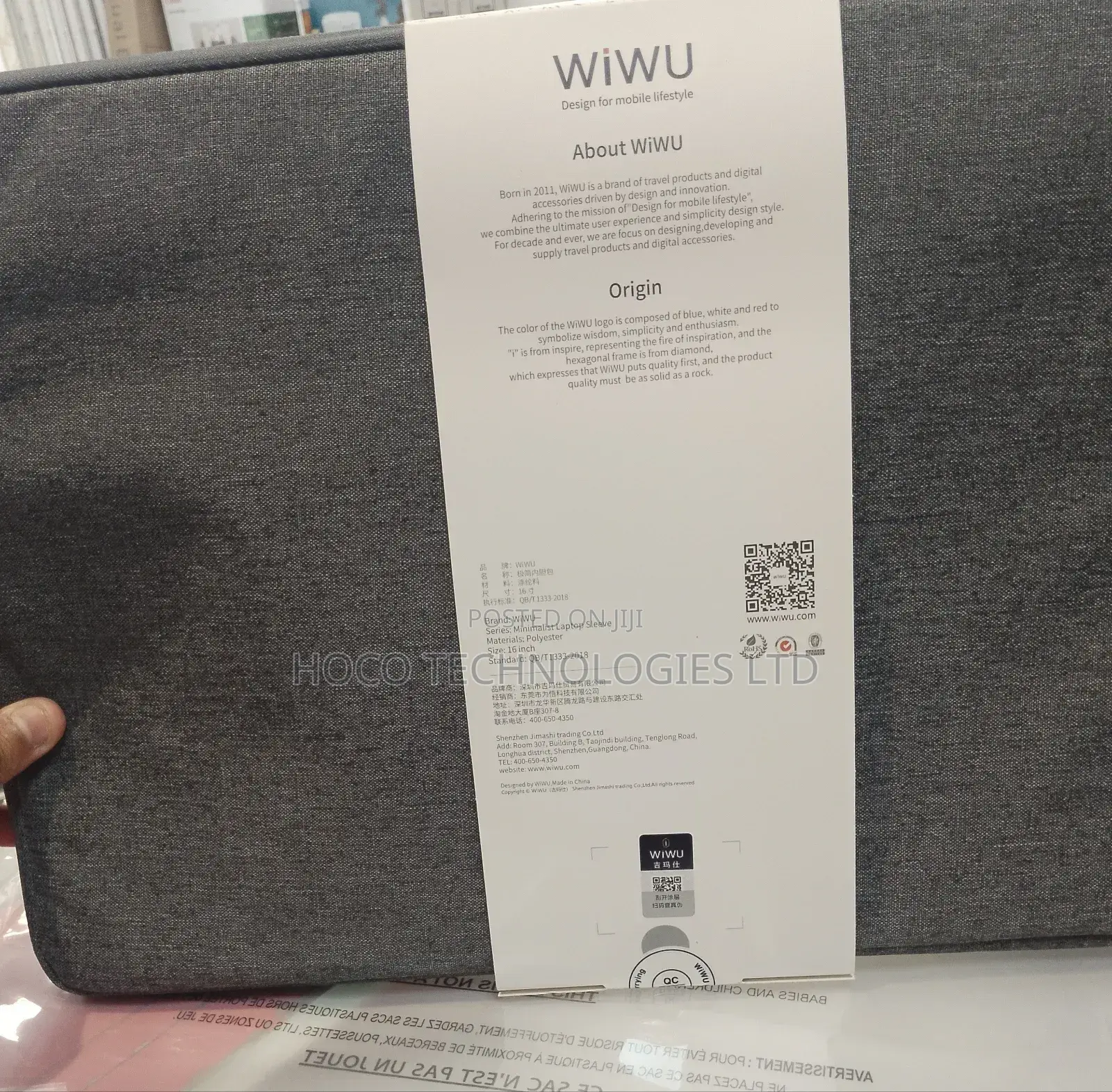 Wiwu Minimalist Laptop Bag