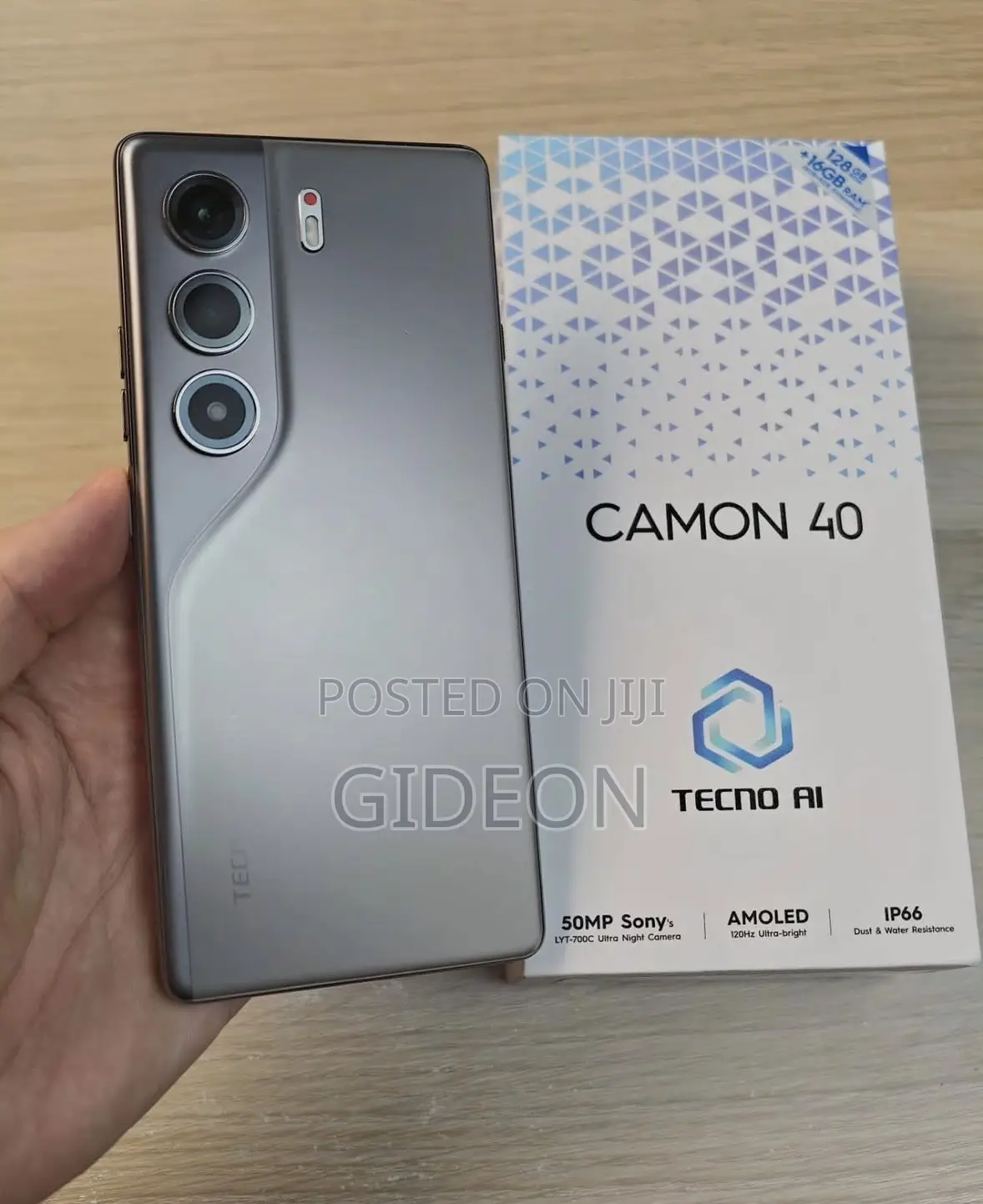 New Tecno Camon 40 256 GB Gray