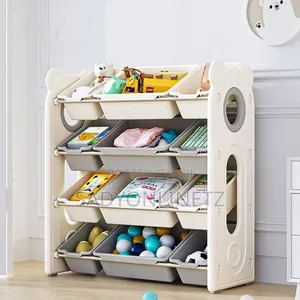 Children Bookshelf and Toys Storage