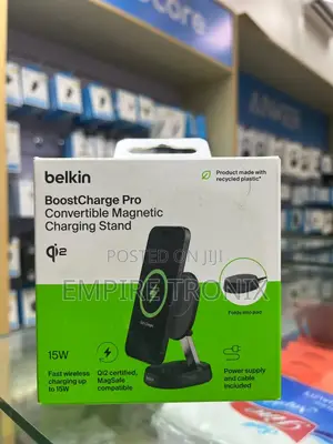 Belkin Boostcharge Pro Convertible Magnetic Wireless Charging 15w