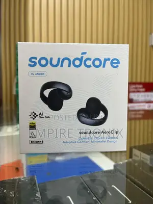 Soundcore Aeroclip | Open‐Ear Clip‐On Earbuds With Adaptive Comfort