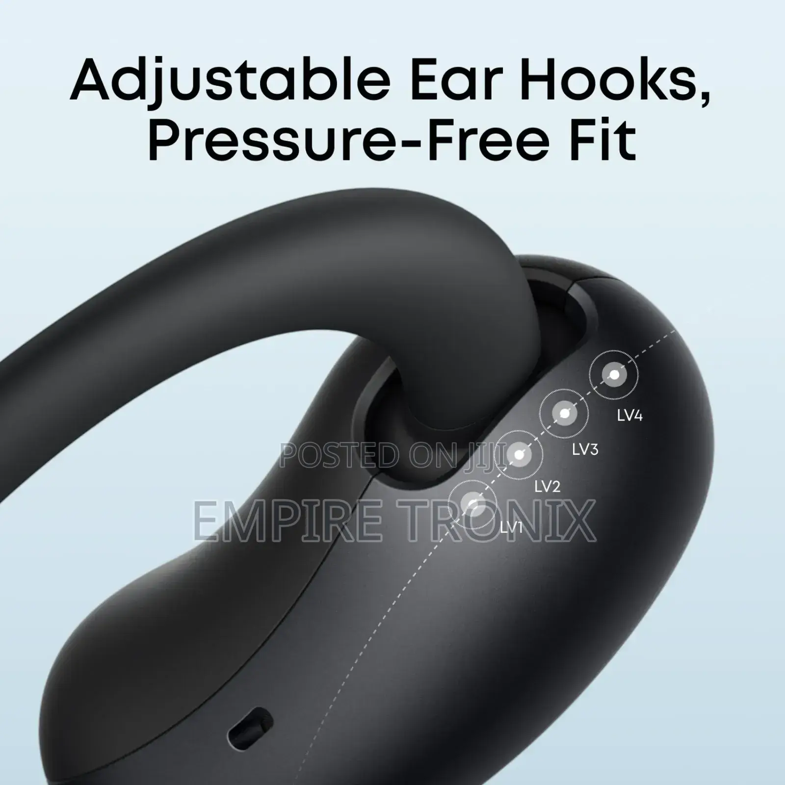 Soundcore Aerofit 2 | Adjustable Open‐Ear Wireless Earbuds