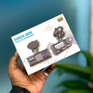Black Box Super Hd 1296p Traffic Recorder – Dual Camera Dash Cam