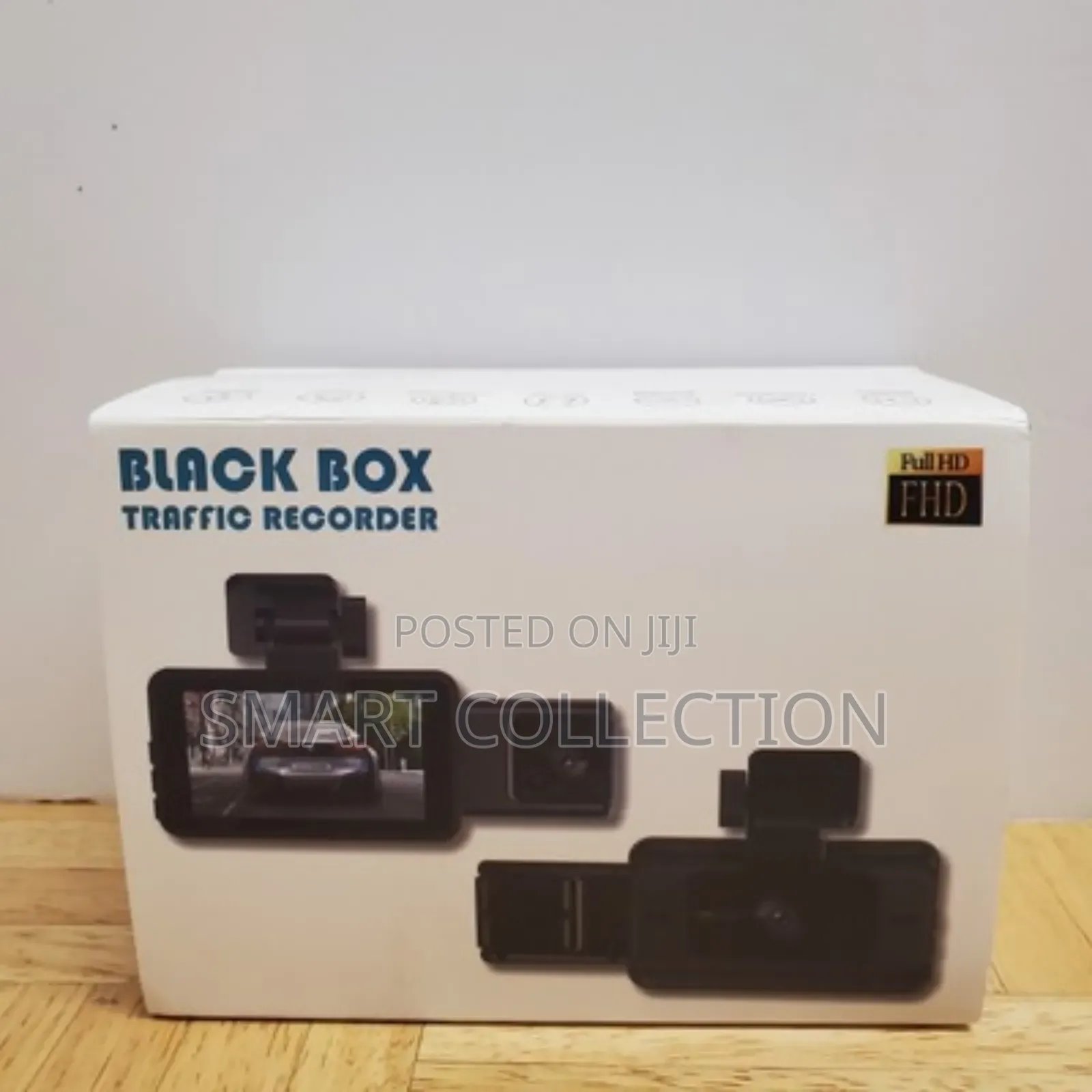 Black Box Super Hd 1296p Traffic Recorder – Dual Camera Dash Cam