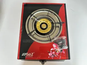 Aygaz Single-Burner Portable Gas Stove With Tempered Glass Top Surface