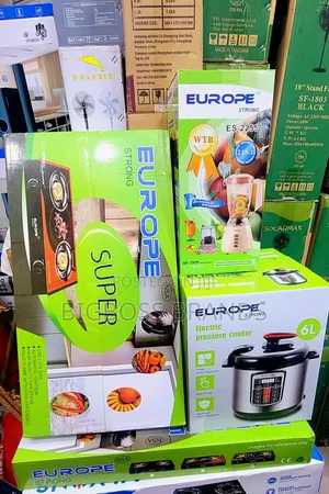 Europe Strong Cooker Combo /Blender, Pressure Cooker, Gas Cooker