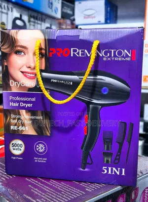 Pro Remington Drycare 5-in-1 Professional Hair Dryer Model Re-661