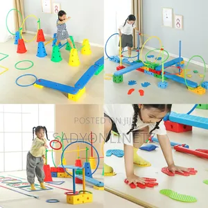 Children Obstacle Course Training Kit 114pc