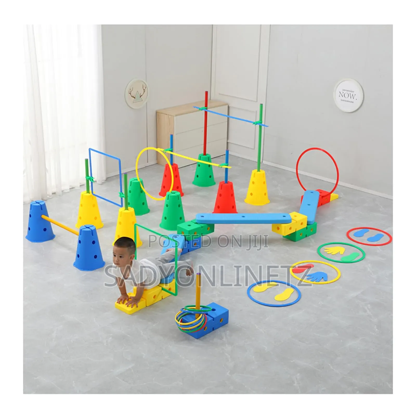 Children Obstacle Course Training Kit 114pc
