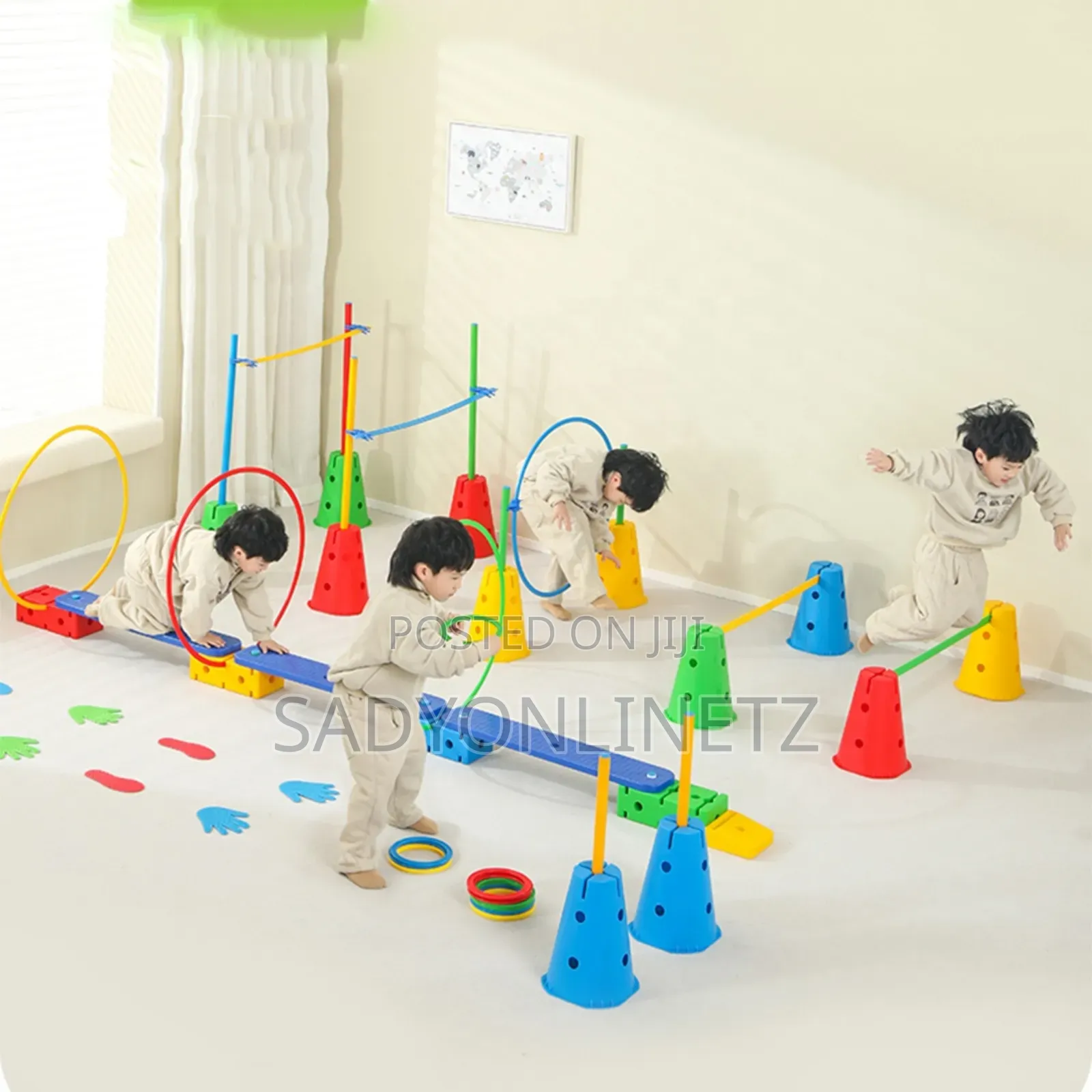 Children Obstacle Course Training Kit 114pc