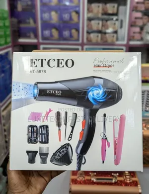 Etceo 10-in-1 Multi-Functional Hair Dryer Set