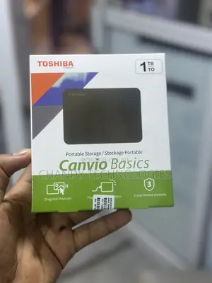 Toshiba Canvio Basics 1tb Portable External Hard Drive.