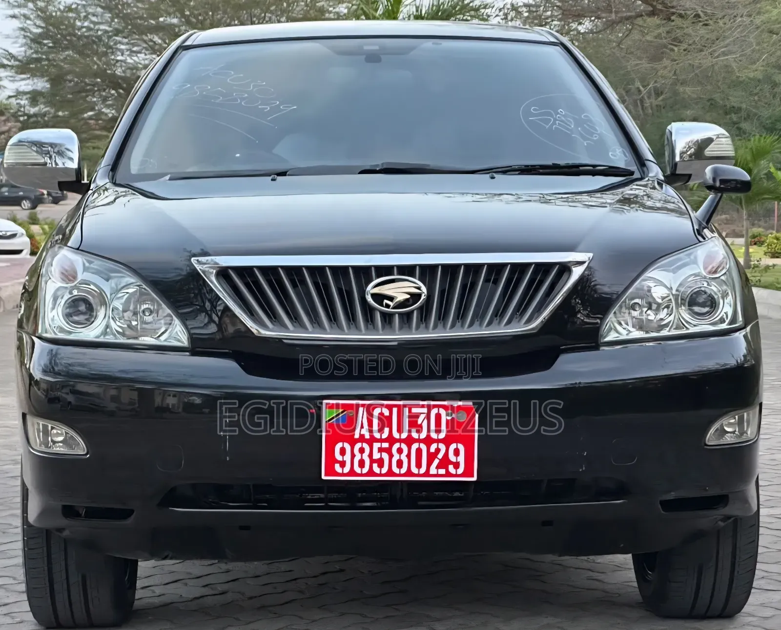 Toyota Harrier 2008 Black