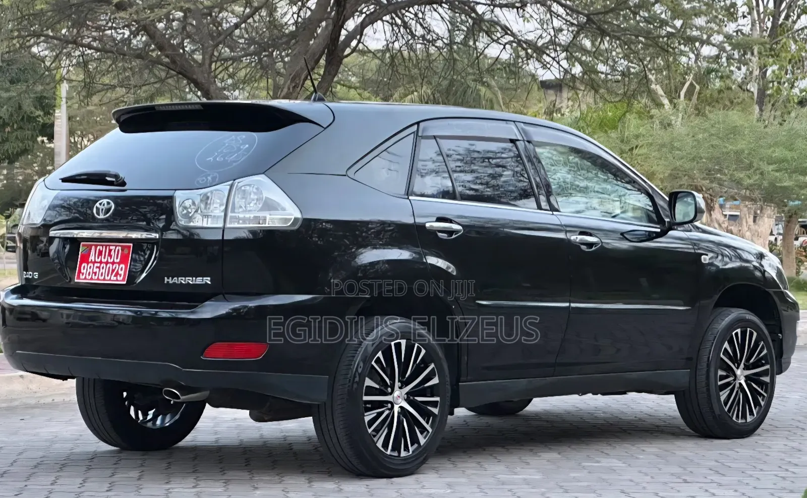 Toyota Harrier 2008 Black