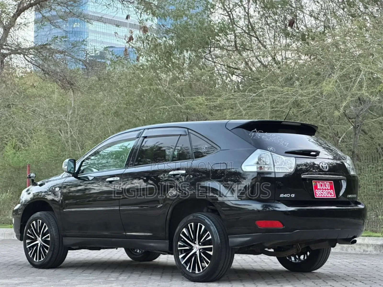 Toyota Harrier 2008 Black