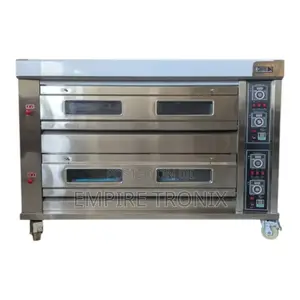 Hgb‐206q – 6 Tray – 2 Deck Gas Deck Oven – Commercial