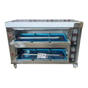 Hgb‐206q – 6 Tray – 2 Deck Gas Deck Oven – Commercial