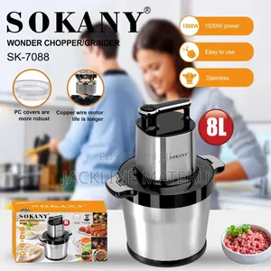 Sokany Chopper/Grinder 8ltr 1500w