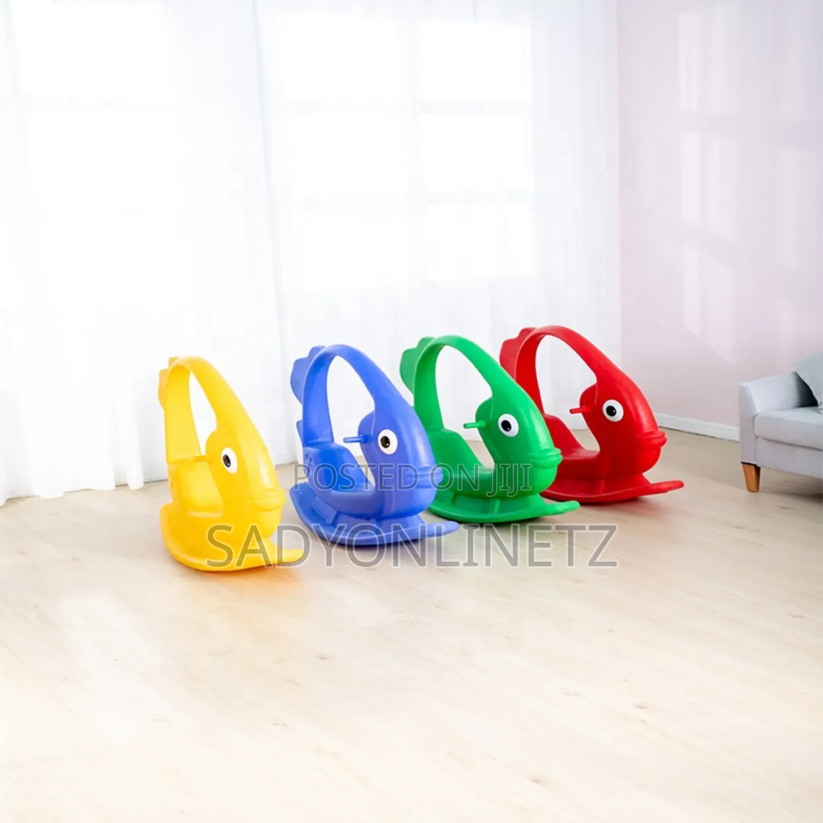 Kids Fish Rocking Seesaw