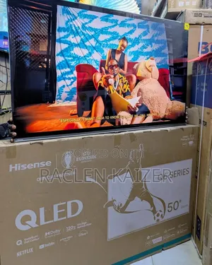 New Hisense 50" Smarttv Qled