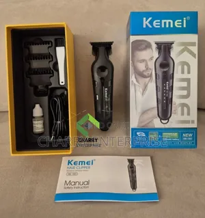 Original Kemei Hair Cutting Shaving Clipper Km1563 Rechargeable1200mah