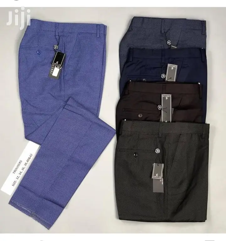 Trousers Suits Lightblue Khaki