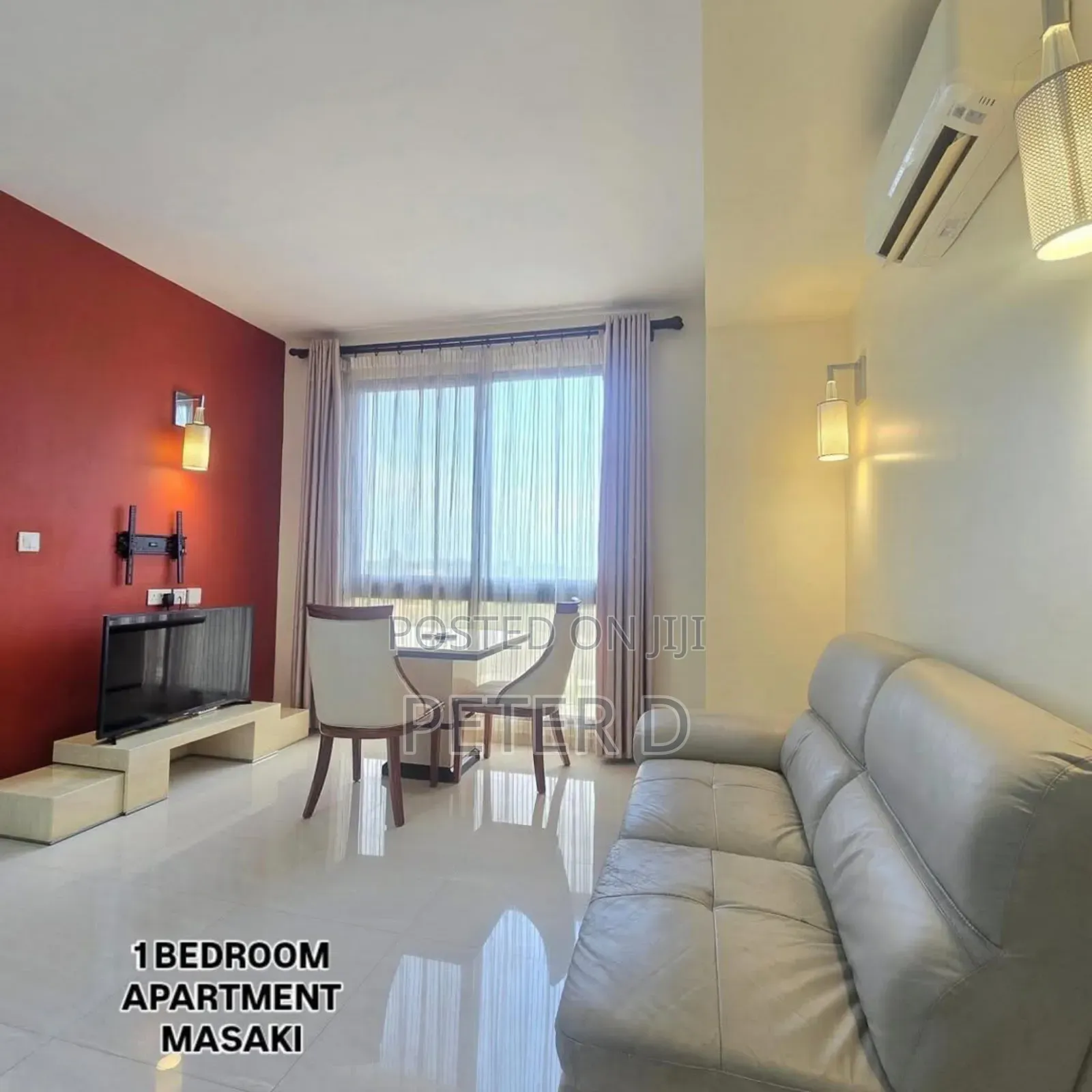 Furnished 1bdrm Apartment in Masaki for rent