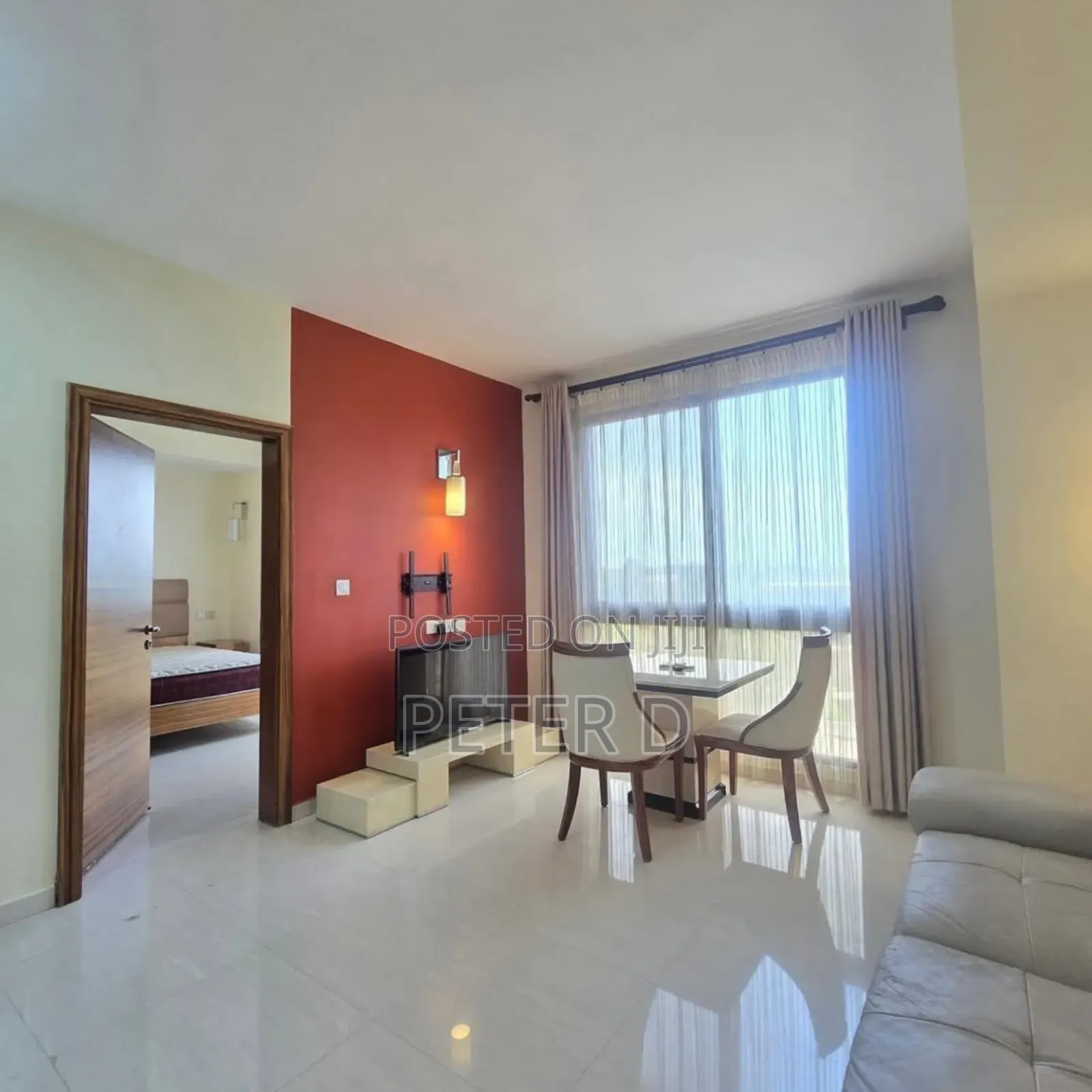 Furnished 1bdrm Apartment in Masaki for rent