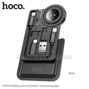 Hoco Multifunctional Iwatch Wireless Charger Card Pin 1000mw Usb Tf