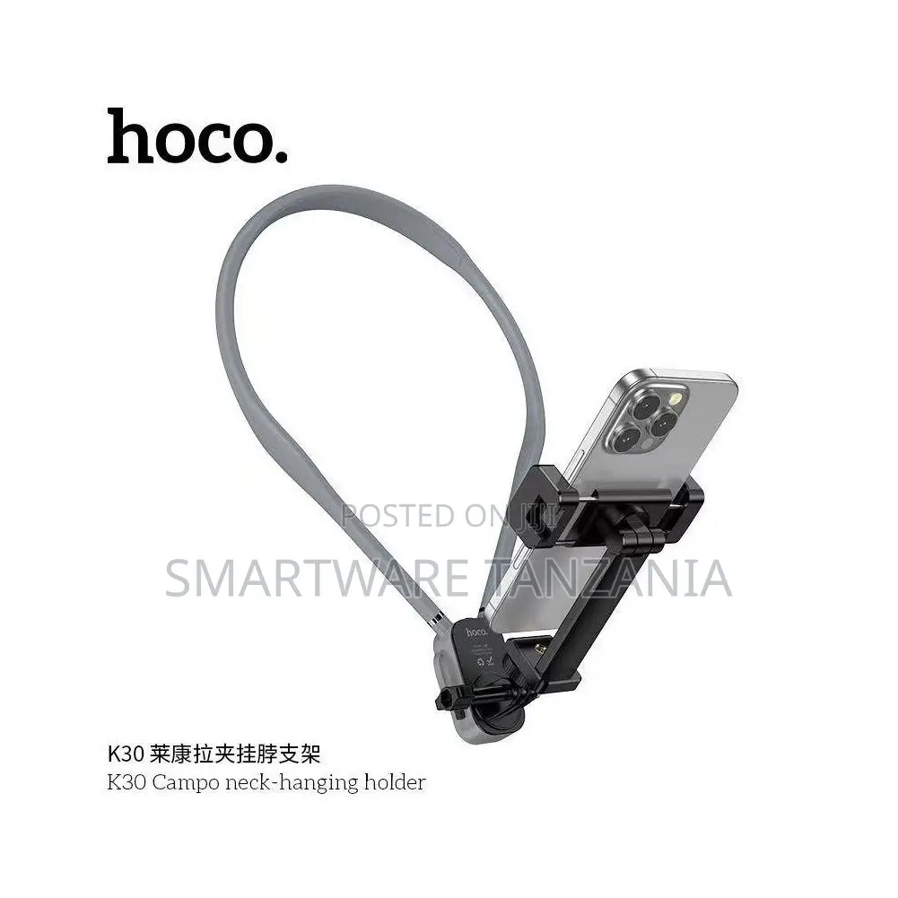 Hoco Comfortable Enhanced Anti-shake Neck Clip-on Phone Holder