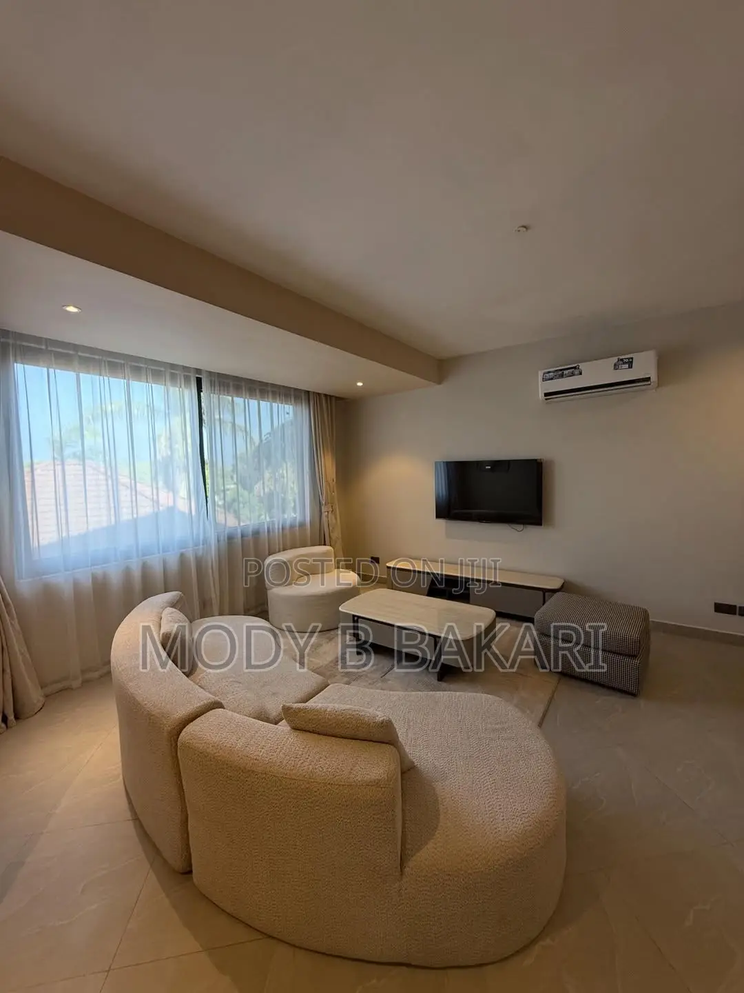 Furnished 1bdrm Apartment in Masaki for rent